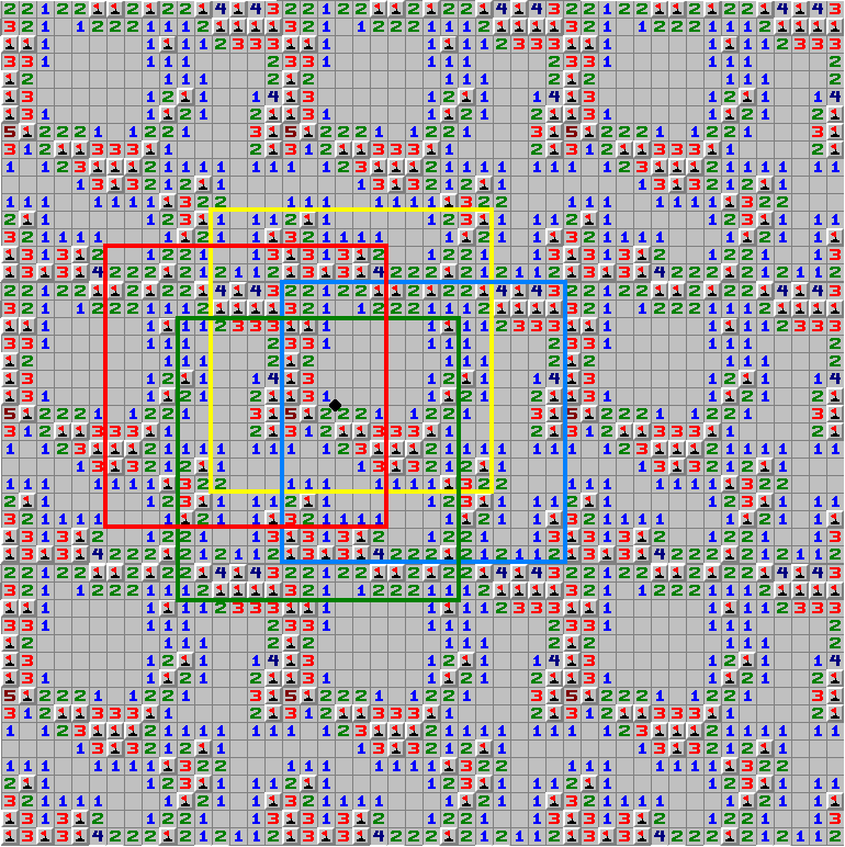 The Minesweeper Dreamboard tile with Shifts highlighted